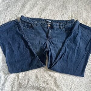 Lee Slender Secret Jeans Women's 24W Medium Blue Denim Lower On The Waist‎